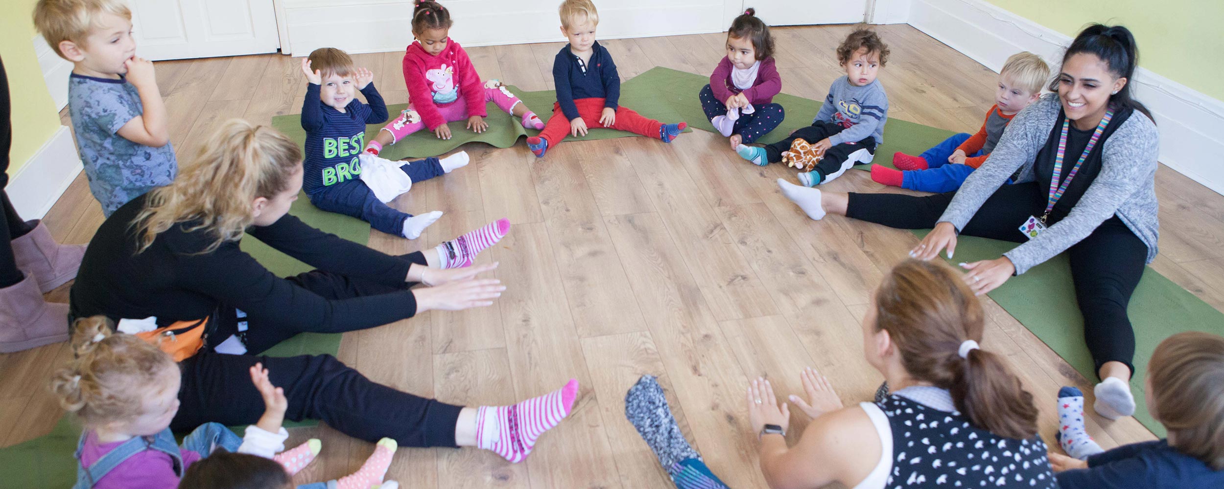 Yoga Class at Hove Village Nursery