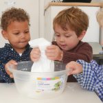 boys making bread