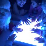 Exploring light at Hove Village Nursery